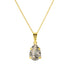 Кулон "Venēra II (Rose Patina)" с кристаллами Swarovski™